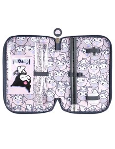 P4810,Penar echipat St.Majewski Kuromi Pink, 3 fermoare, roz, 694219 2