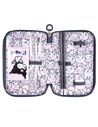 Penar echipat St.Majewski Kuromi Pink, 3 fermoare, roz, 694219