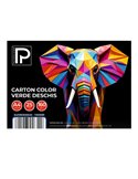 Carton color A4 Paperland PP-11300081, 160 g/mp, 25 coli, Verde deschis