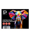 Carton color A4 Paperland PP-11300053, 160 g/mp, 25 coli, Albastru deschis