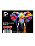 Carton color A4 Paperland PP-11300054, 160 g/mp, 25 coli, Verde