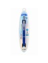Stilou retractabil Writech in cutie cadou, penita M+ 5 patroane cerneala albastra, Corp albastru