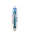 Stilou retractabil Writech in cutie cadou, penita M+ 5 patroane cerneala albastra, Corp verde