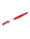 Stilou Pelikano, penita L pentru stangaci, grip ergonomic, Rosu