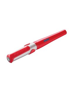 Stilou Pelikano, penita L pentru stangaci, grip ergonomic, Rosu 2