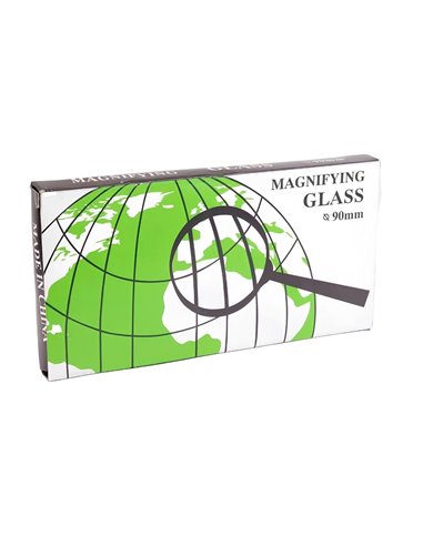 Lupa de sticla Magnifying, 90 mm