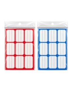Etichete scolare,10 coli/set, Culori asortate