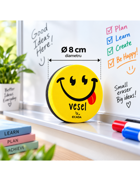 26002,Burete whiteboard magnetic ECADA 26002, Vesel