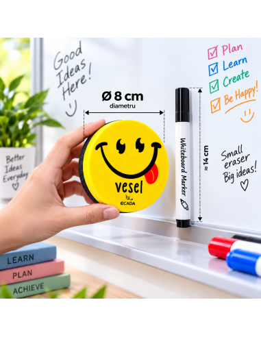 26002,Burete whiteboard magnetic ECADA 26002, Vesel