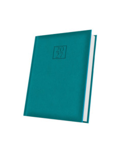 400216616,Agenda datata a5 352pag deluxe edolo coperta piele sintetica turcoaz 2027