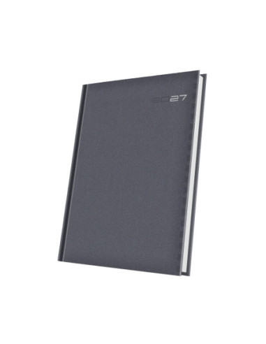 400216668,Agenda datata saptamanala a4 128pag noli coperta piele sintetica gri 2027