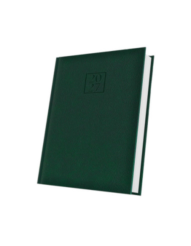 400216617,Agenda datata a5 352pag deluxe edolo coperta piele sintetica verde 2027