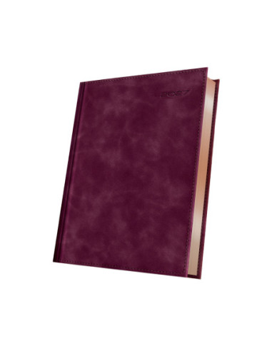 400216546,Agenda datata a5 352pag premium deluxe chia suple coperta piele sintetica bordo folio bronz 2027