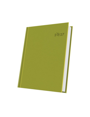 400216651,Agenda datata a5 352pag premium deluxe predaia coperta piele sintetica verde 2027