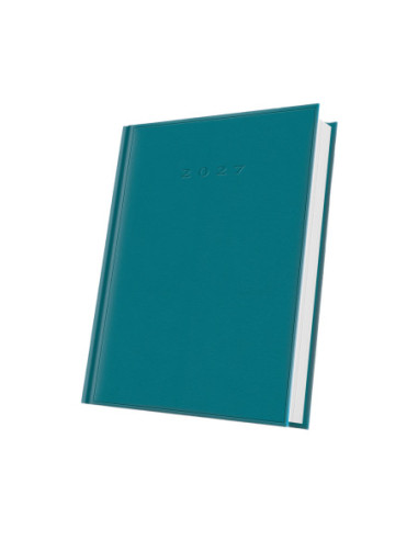 400216593,Agenda datata a5 352pag coperta buretata turcoaz 2027
