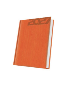 400216660,Agenda datata a5 352pag premium deluxe vivione coperta piele sintetica mandarin folio argintiu 2027