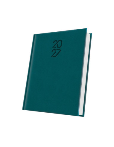 400216599,Agenda datata a5 352pag tucson coperta buretata albastru petrol 2027