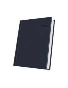 400216648,Agenda datata a5 352pag premium deluxe ortisei coperta piele sintetica albastru inchis 2027