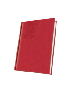 400216673,Agenda nedatata a5 224pag coperta piele sintetica marmora rosu viu