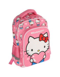 KMHK0006,Ghiozdan clasa 0 hello kitty roz 2 fermoare pigna 2