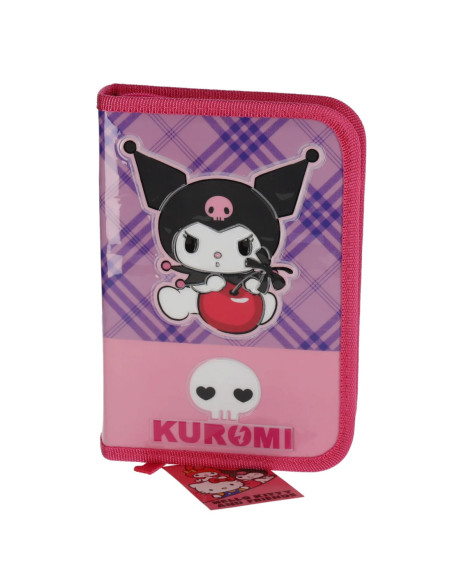 KMKU9989,Penar neechipat 1 fermoar 2 extensii kuromi roz pigna