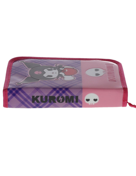 KMKU9989,Penar neechipat 1 fermoar 2 extensii kuromi roz pigna