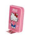 KMHK9988,Penar neechipat 1 fermoar 2 extensii hello kitty roz pigna