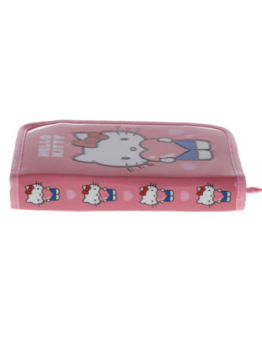KMHK9988,Penar neechipat 1 fermoar 2 extensii hello kitty roz pigna