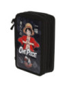 KMOP0001,Penar neechipat 3 fermoare one piece negru pigna