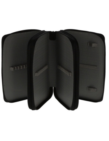 KMOP0001,Penar neechipat 3 fermoare one piece negru pigna