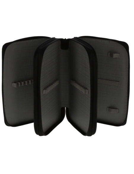 KMOP0001,Penar neechipat 3 fermoare one piece negru pigna