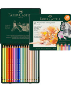 FC110020,Creioane colorate 20 culori polychromos 2026 Faber-castell 2