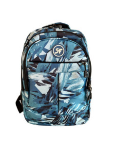 LE420015BL,Ghiozdan laptop sf camuflaj albastru 42*37*13 cm pigna