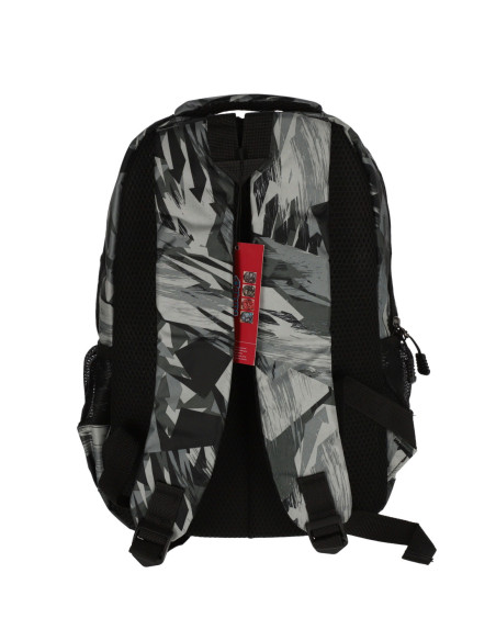 LE420018NE,Ghiozdan laptop camuflaj negru 42*37*13 cm pigna
