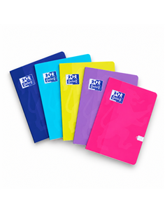 Caiet Oxford A4, 60 file, matematica, 80 g/mp, Motiv touch, Diverse culori