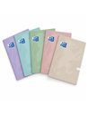 Caiet Oxford A4, 60 file, hartie Optik 80g/mp, matematica, Motiv touch pastel, Diverse culori