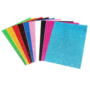 Hartie gumata A4 cu sclipici G-01, 20 x 30 cm 2