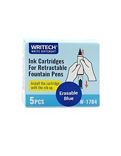 Set 5 Patroane cerneala Writech W-1784, Albastre
