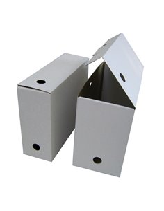 Cutie arhivare A4 din carton ondulat, 20 cm