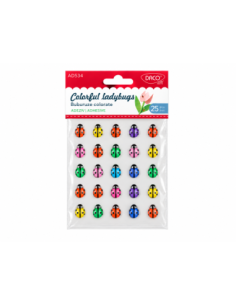 AD534,Accesorii craft – AD534 Buburuze colorate DACO