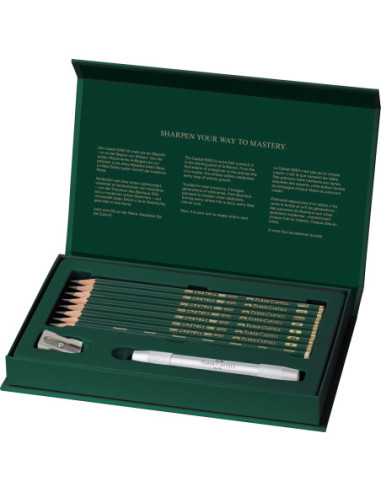 FC119067,Set 10 piese editie limitata beginner to master Faber-Castell 9000