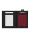 400215865,Set cadou Pelikan burgundy - contine signature A5 bordo + etui bordo + pix jazz noble white pearl