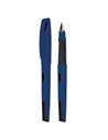Stilou + 4 rezerve cerneala albastra S-COOL SC3522, penita F, blister, Albastru