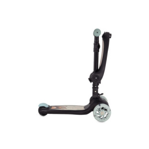 KC-HULA00019,Trotineta transformabila cu sezut pliabil si lumini led, momi debe - black 2