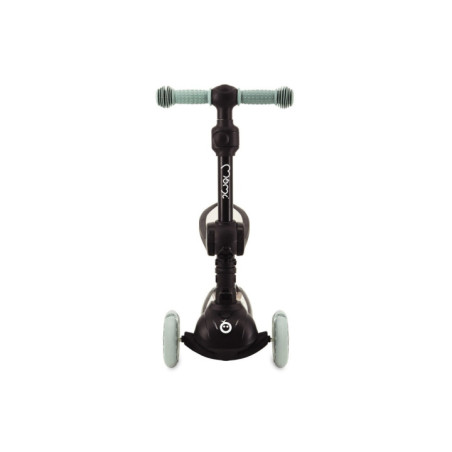 KC-HULA00019,Trotineta transformabila cu sezut pliabil si lumini led, momi debe - black