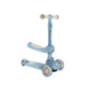 KC-HULA00020,Trotineta transformabila cu sezut pliabil si lumini led, momi debe - blue