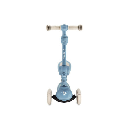 KC-HULA00020,Trotineta transformabila cu sezut pliabil si lumini led, momi debe - blue