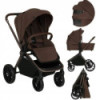 BN-LO-MIKA_PLUS_2IN1_MOCHA_MOUSSE,Carucior 2 in 1, Lionelo, Mika Plus, Cadru din aluminiu, Cu landou intarit si salteluta moale,