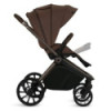 BN-LO-MIKA_PLUS_2IN1_MOCHA_MOUSSE,Carucior 2 in 1, Lionelo, Mika Plus, Cadru din aluminiu, Cu landou intarit si salteluta moale,