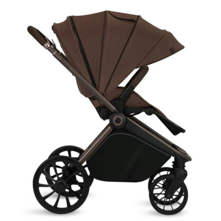 BN-LO-MIKA_PLUS_2IN1_MOCHA_MOUSSE,Carucior 2 in 1, Lionelo, Mika Plus, Cadru din aluminiu, Cu landou intarit si salteluta moale,